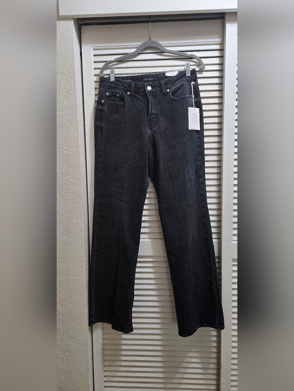 Free Assembly Women's Mid Rise Full Length Bootcut Jeans, 32" Inseam - Picture 6 of 15